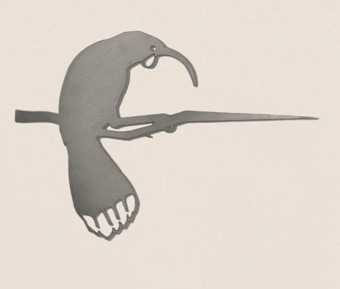 Metalbird | Matakana | Tree Stakes - milk + honey