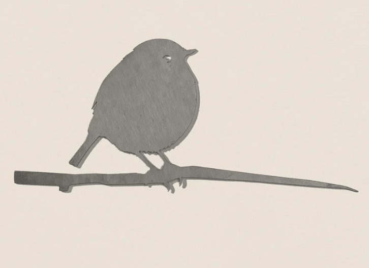 Metalbird | Matakana | Tree Stakes - milk + honey
