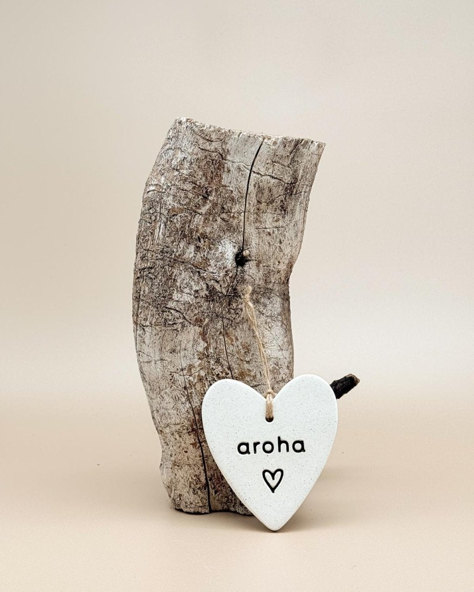 Art by Design | Ceramic Sand Hearts - milk + honey