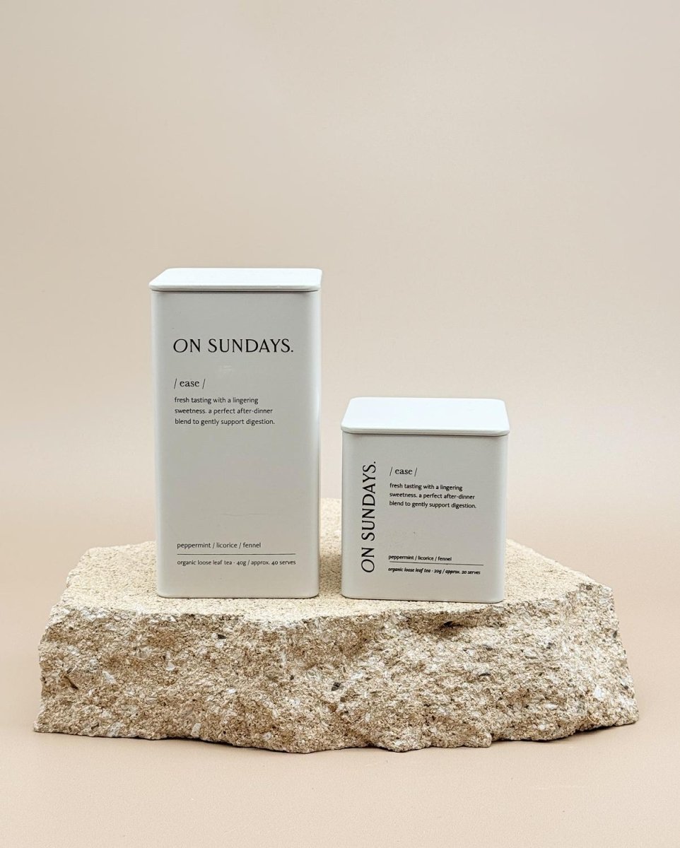 On Sundays | Loose Leaf Tea Tins - milk + honey