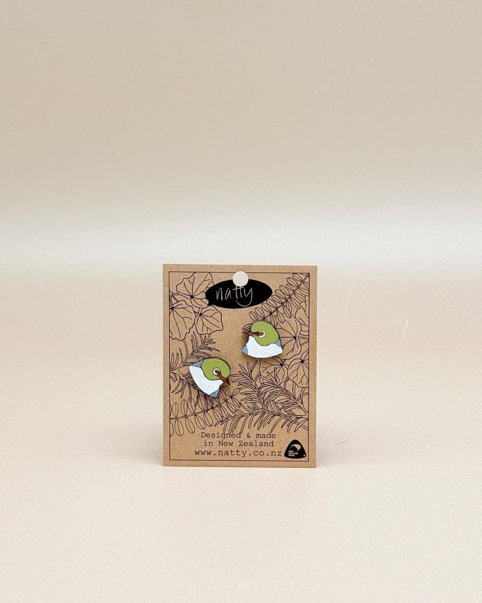 Natty | Wellington | Native Bird Earrings - milk + honey