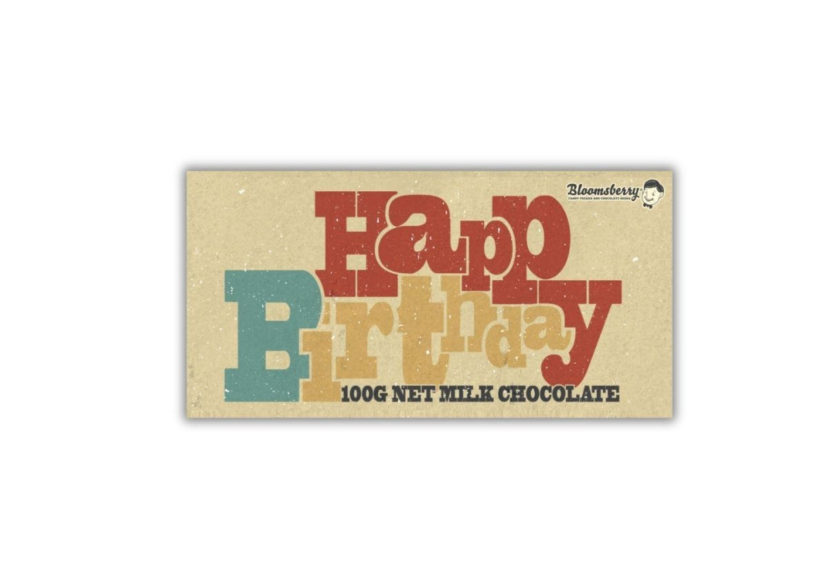 Bloomsberry | Novelty Chocolate Blocks - milk + honey