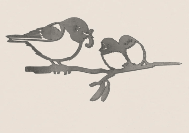 Metalbird | Matakana | Tree Stakes - milk + honey