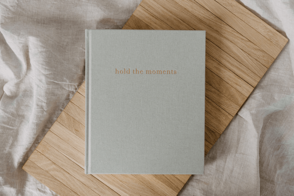 Olive + Page | Hold the Moments Family Keepsake Journal - milk + honey