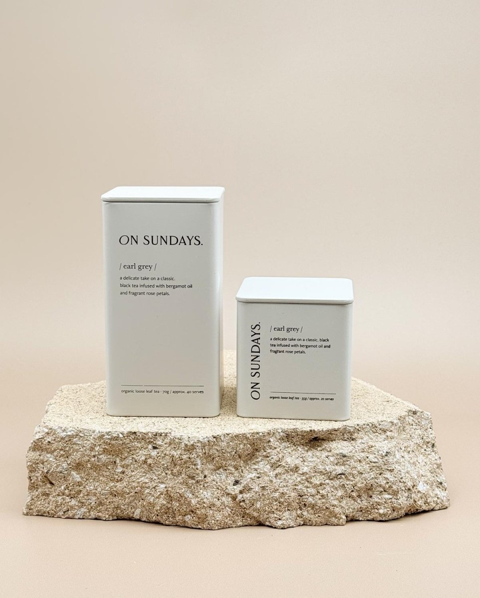 On Sundays | Auckland | Loose Leaf Tea Tins - milk + honey