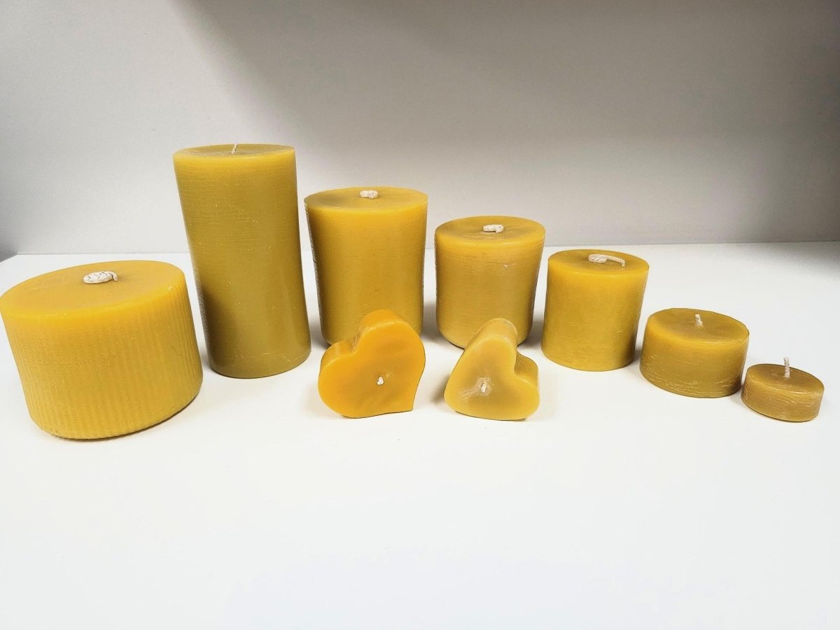 Pī Ākau Honey | Blenheim | Beeswax Candles - milk + honey