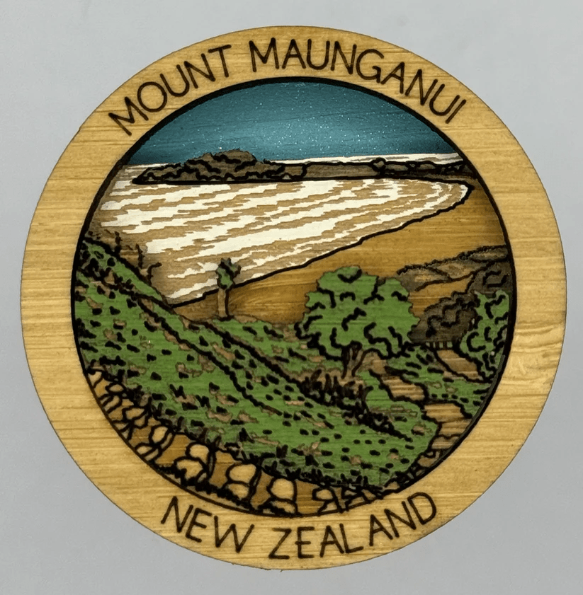 Laser Studio | NZ Places Magnetic Hotspot Minis - milk + honey