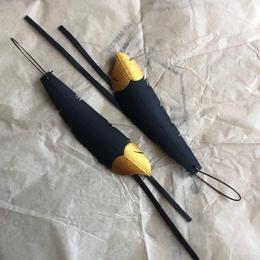RePurposed | Auckland | Dipped Earrings - milk + honey