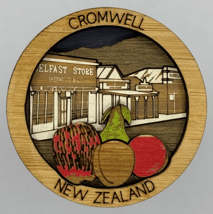 Laser Studio | NZ Places Magnetic Hotspot Minis - milk + honey