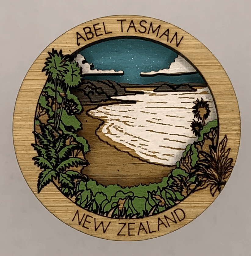 Laser Studio | NZ Places Magnetic Hotspot Minis - milk + honey