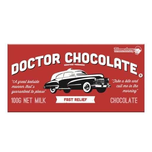 Bloomsberry | Novelty Chocolate Blocks - milk + honey