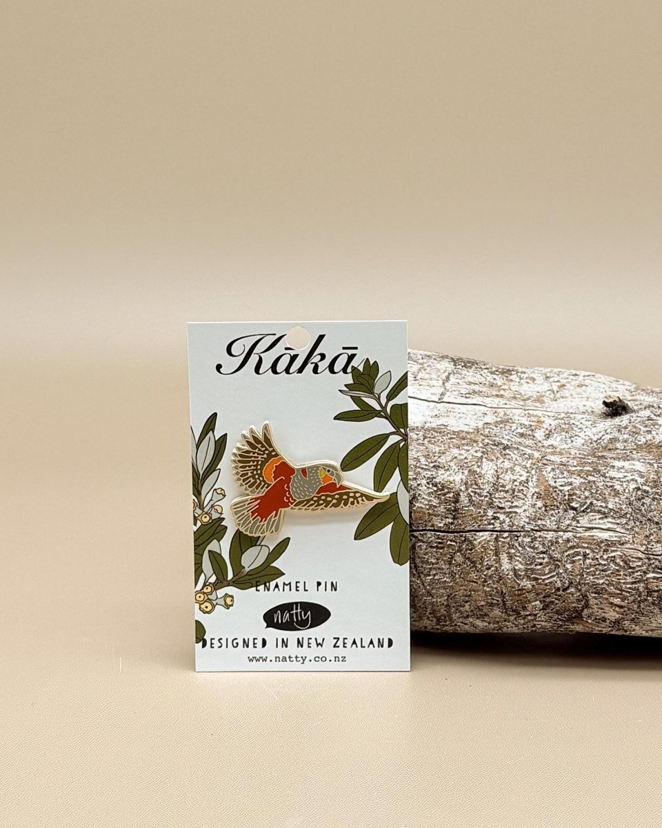 Natty | Wellington | NZ Enamel Pins - milk + honey