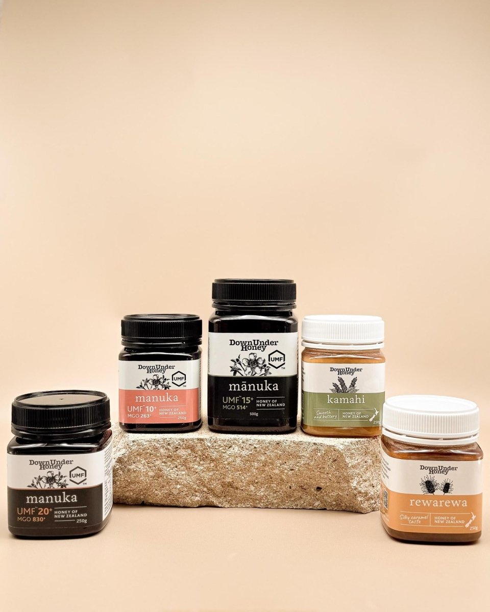 Down Under Honey | Bush Honey Varieties - milk + honey