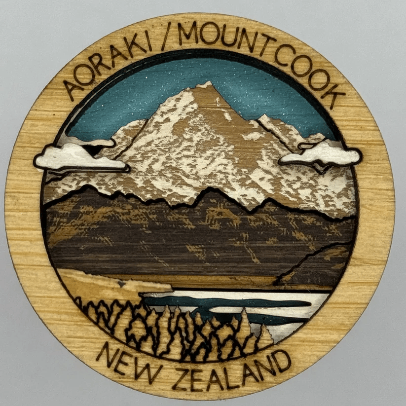 Laser Studio | NZ Places Magnetic Hotspot Minis - milk + honey