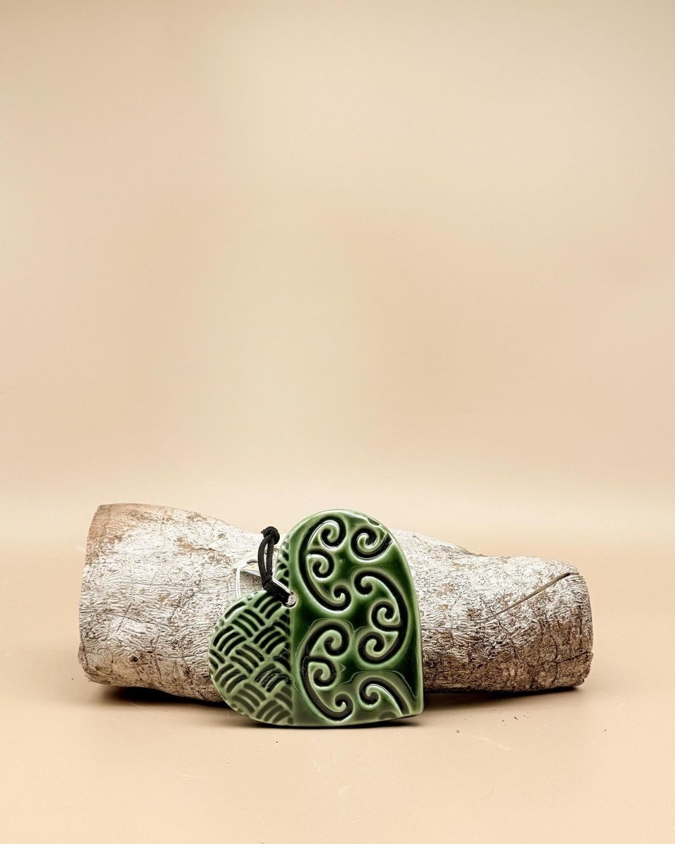 Art by Design | Ceramic Swing Heart - milk + honey