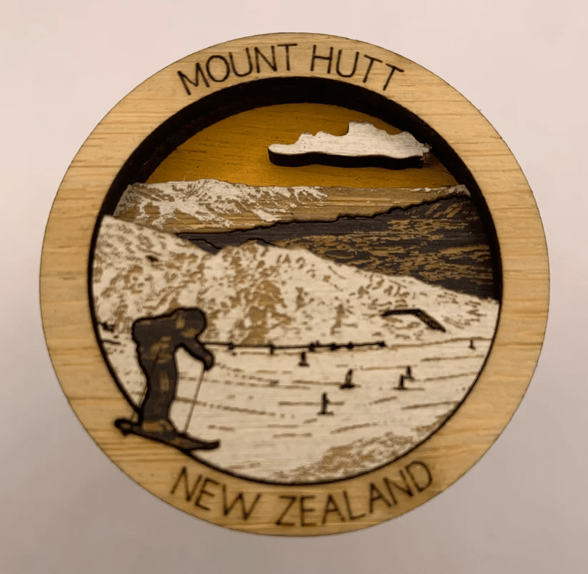 Laser Studio | NZ Places Magnetic Hotspot Minis - milk + honey