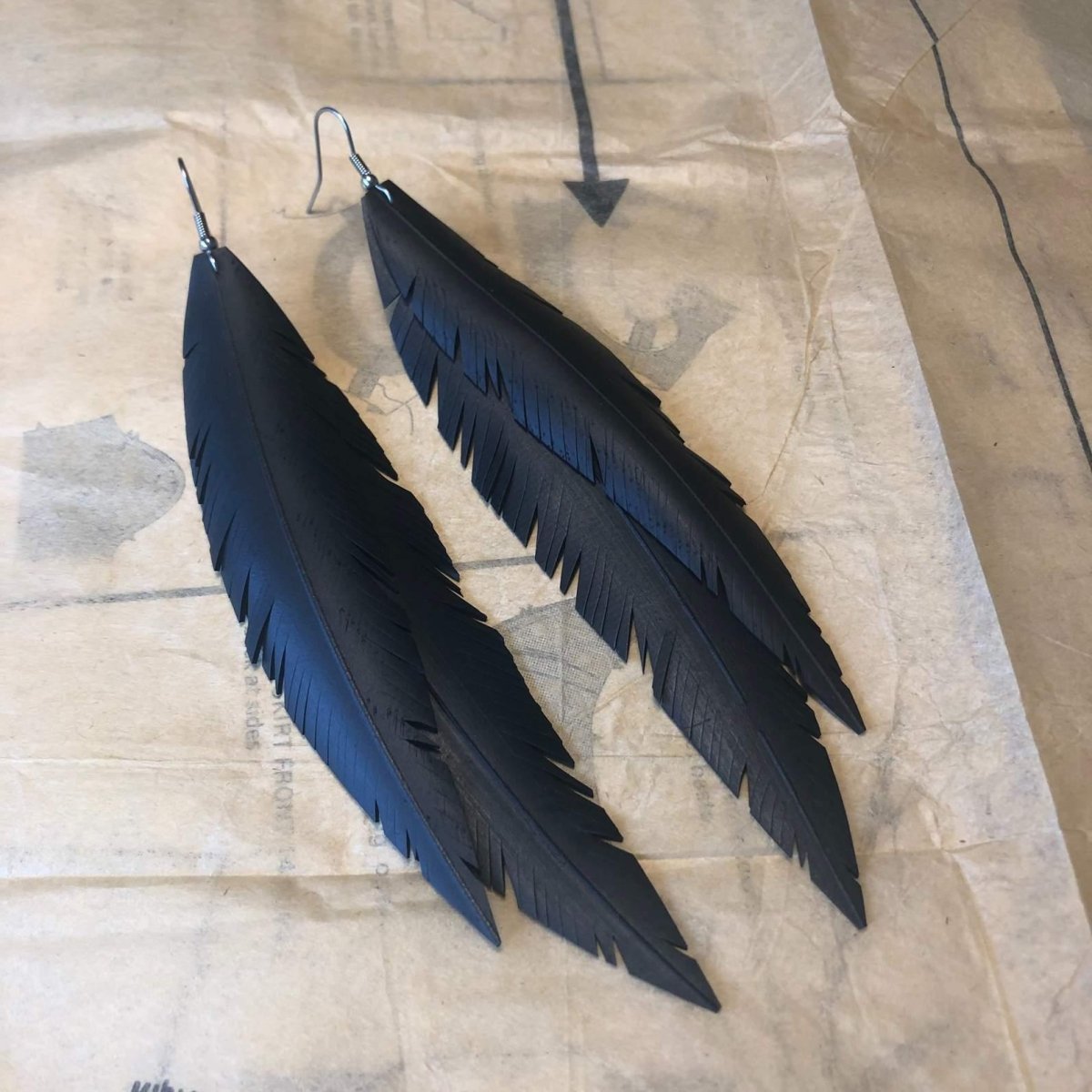 RePurposed | Auckland | Back in Black Earrings - milk + honey