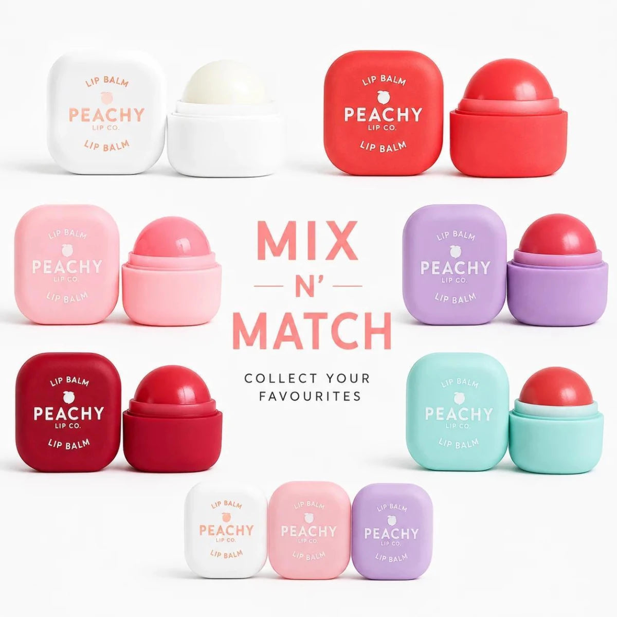 Peachy Lip Co | Bay of Plenty | Lip Balms - milk + honey