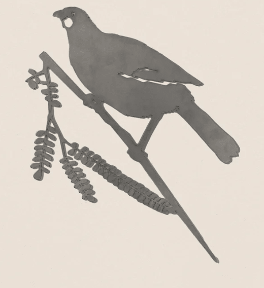 Metalbird | Matakana | Tree Stakes - milk + honey