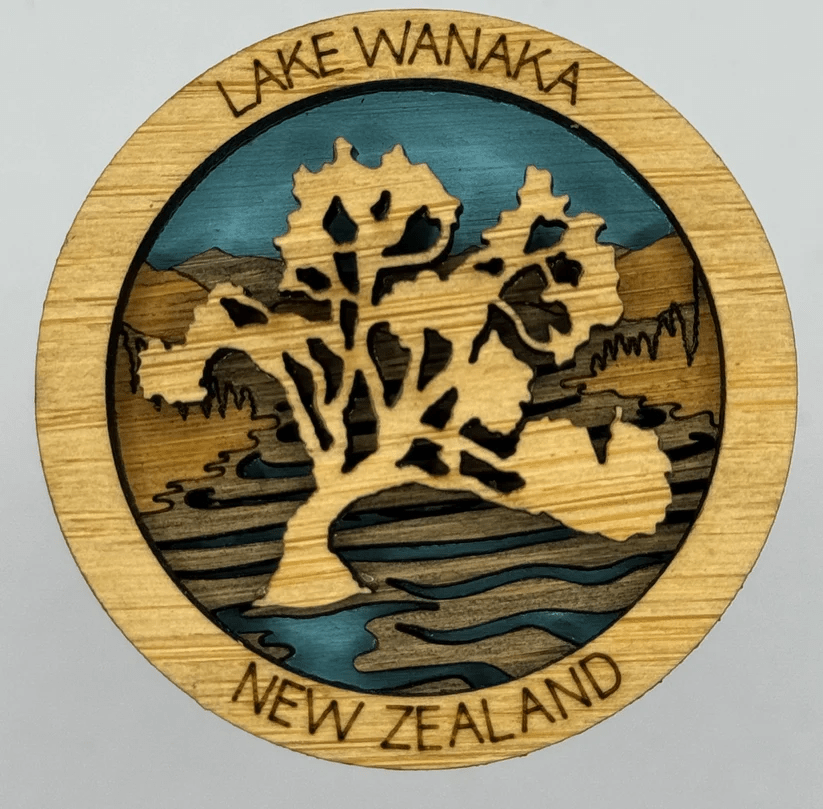 Laser Studio | NZ Places Magnetic Hotspot Minis - milk + honey