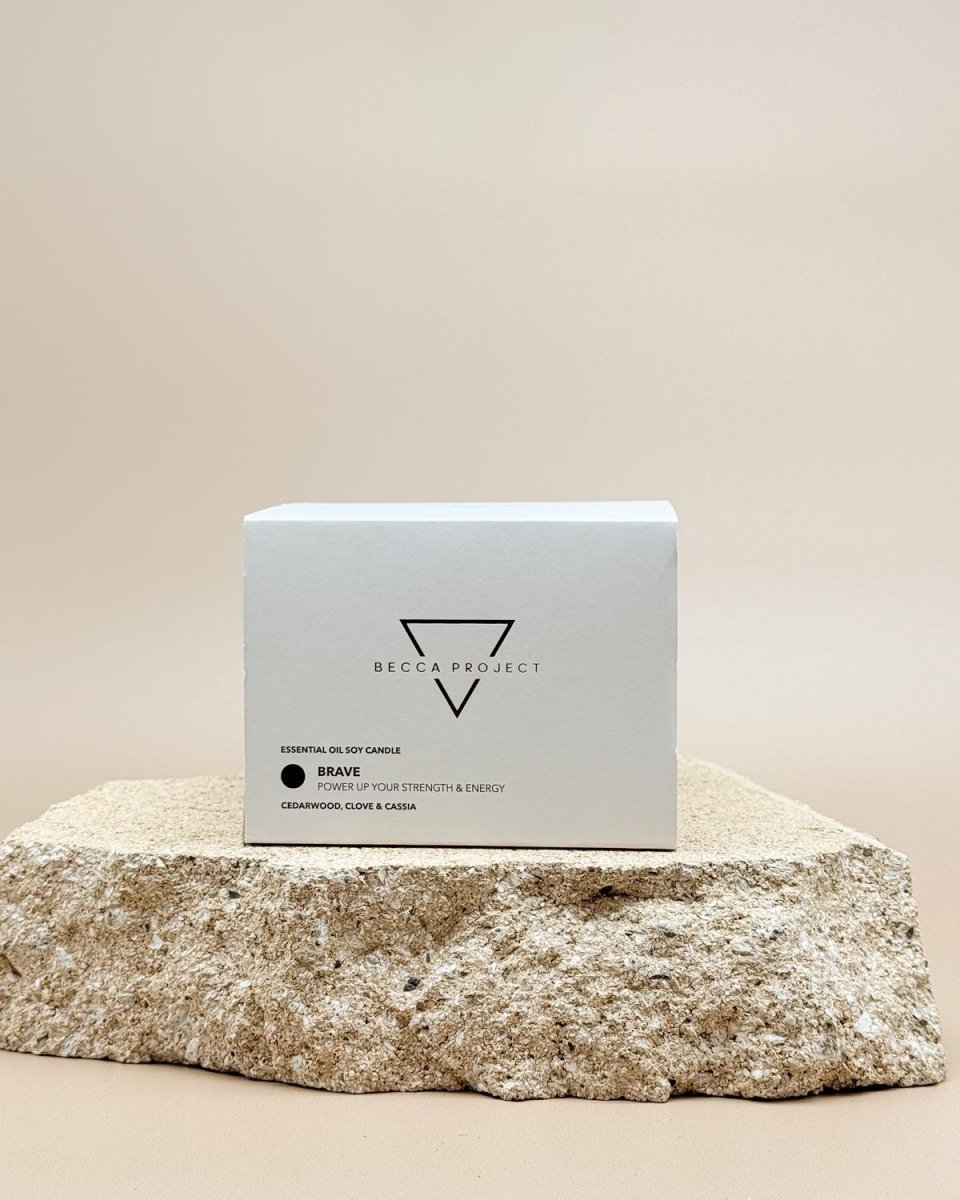Becca Project | Scented Soy Candle - milk + honey