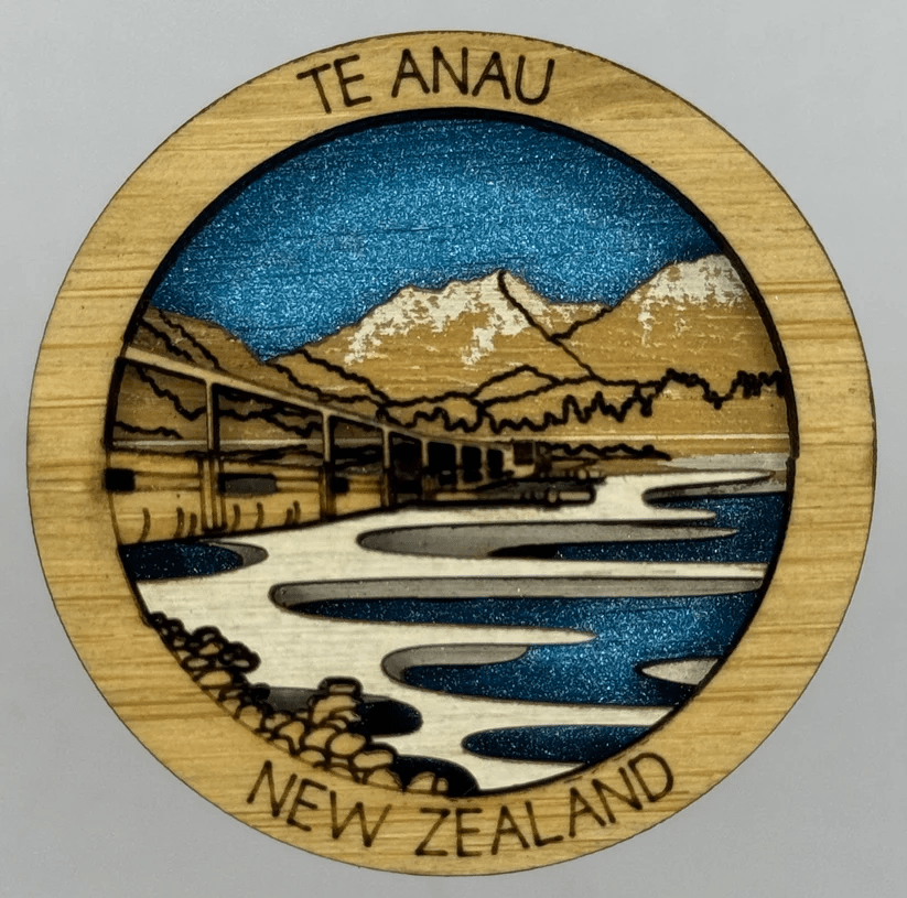 Laser Studio | NZ Places Magnetic Hotspot Minis - milk + honey