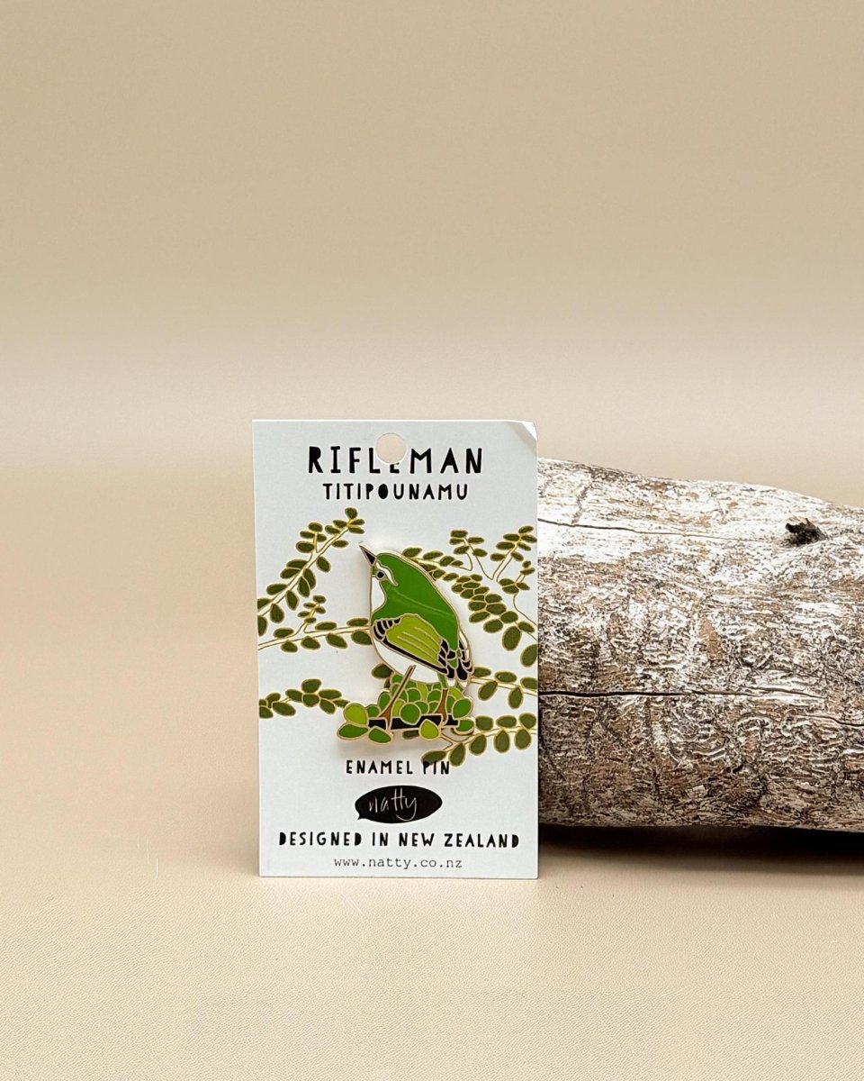 Natty | Wellington | NZ Enamel Pins - milk + honey