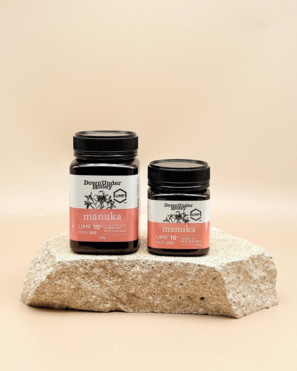 Down Under Honey | Manuka Honey Varieties - milk + honey