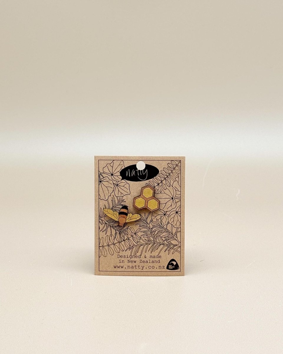 Natty | Wellington | NZ Earrings - milk + honey