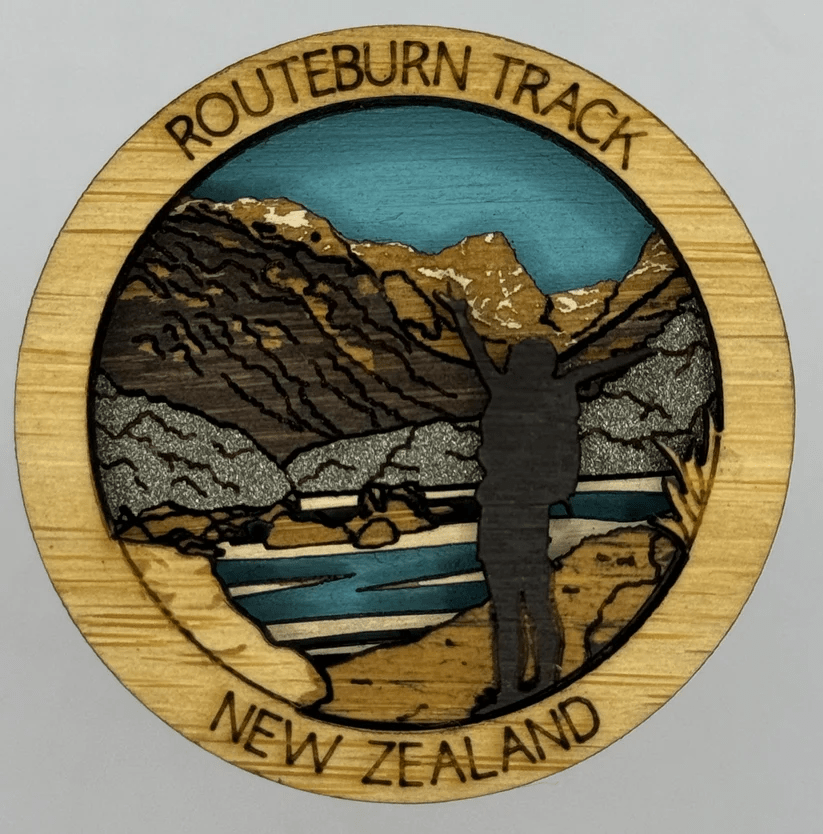 Laser Studio | NZ Places Magnetic Hotspot Minis - milk + honey